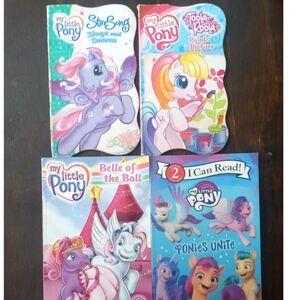 Set of 4 My Little Pony Books